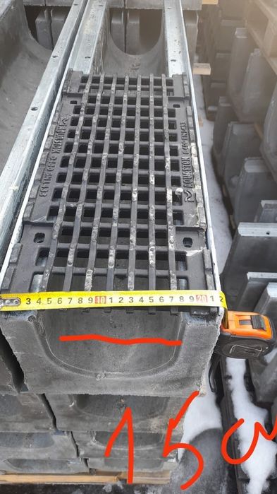 Бетонные арыки всех размеров