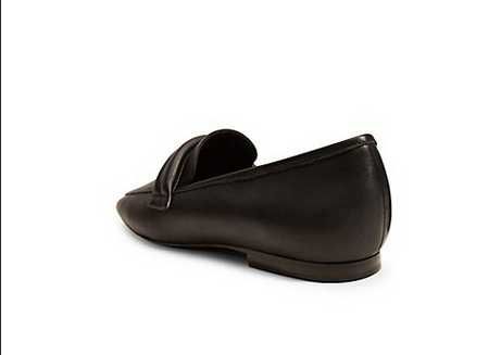 Кожаные мокасины лоферы с фигурной прорезью Mango 38-39 (25см)