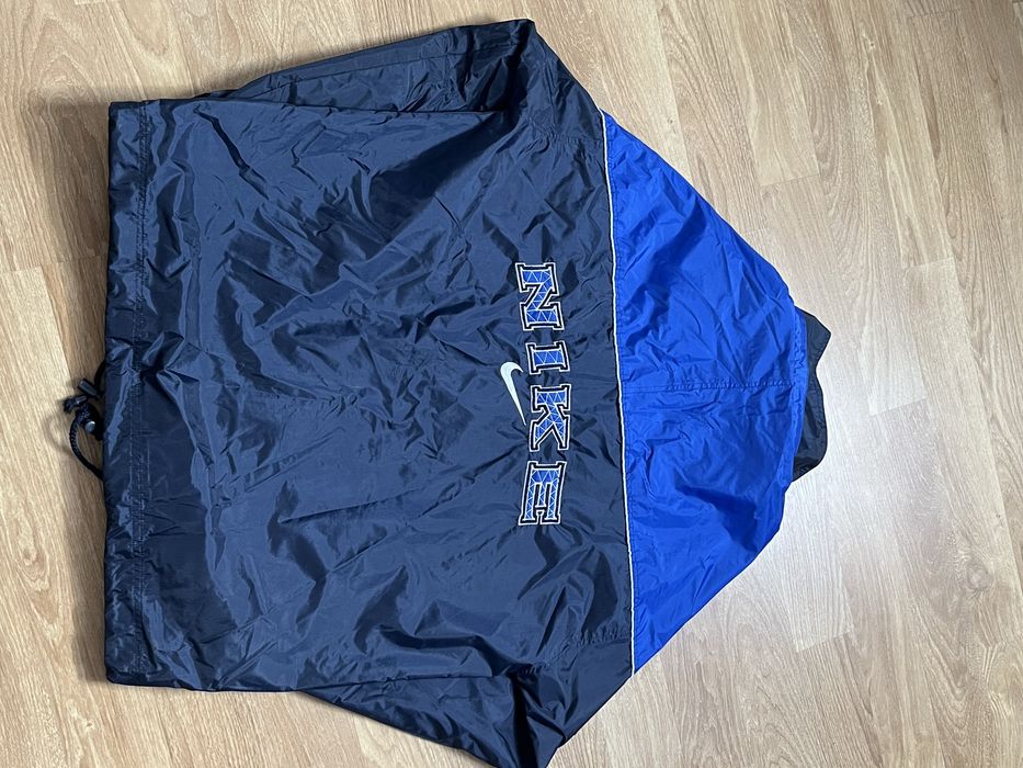 Geacă Nike vintage albastru-negru XL – windbreaker