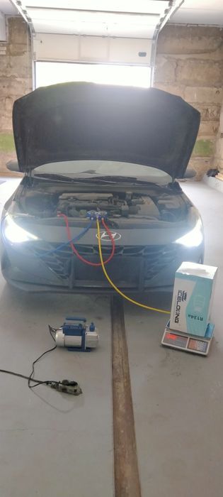 Заправка автокондиционера