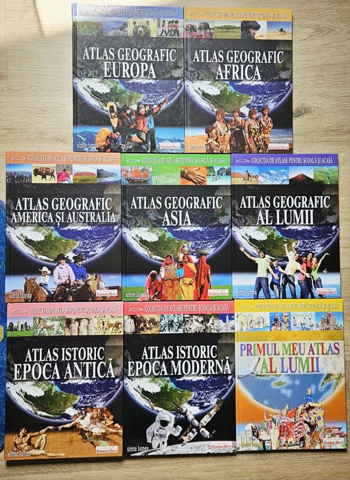 Colecție de Atlas pentru scoala