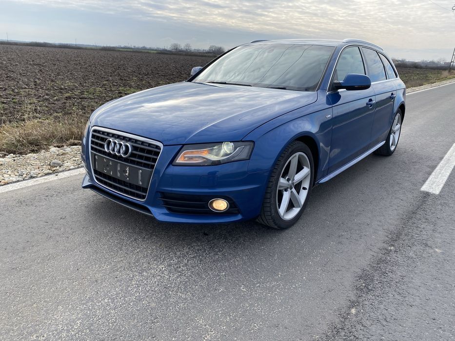 Faruri trager radiatoare capota Audi A4 B8 S line