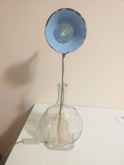 veioza lampa comunism anti risipa eco upcycling steampunk hipster DIY