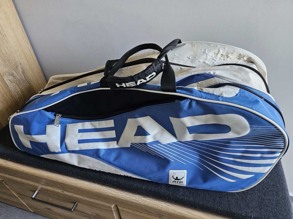 тенис сак HEAD синьо бял