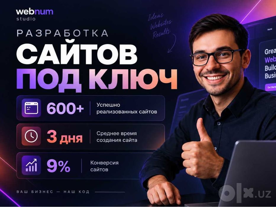 Сайт под ключ - хостинг и SSL