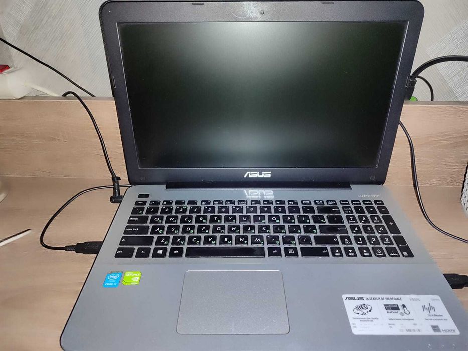 Продам ноутбук ASUS с оптическим приводом только сегодн за 75000