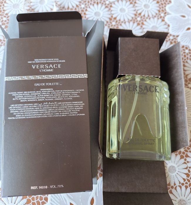 Тоалетна вода Versace L'Homme, 100 ml.