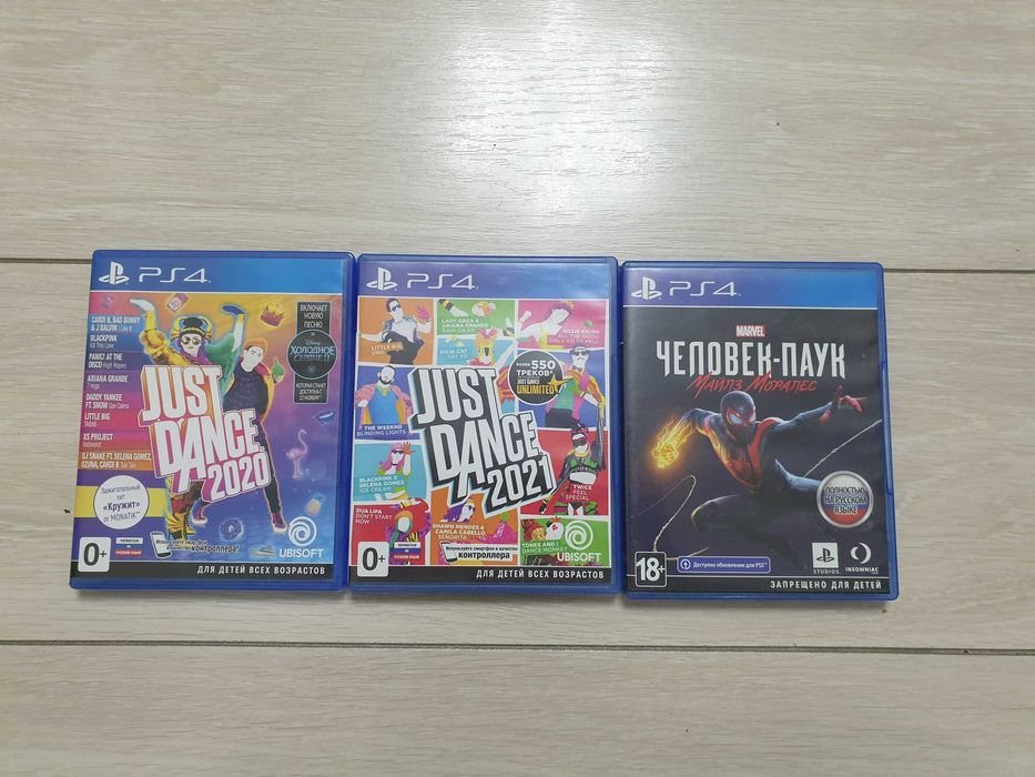 Игры Playstation 4 (PS4) - Miles Morales, Just Dance