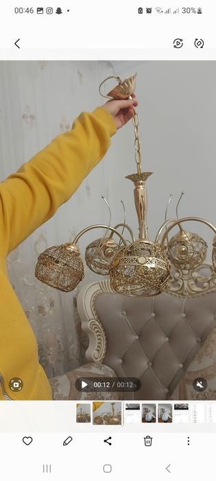 Люстра новая, в упаковке