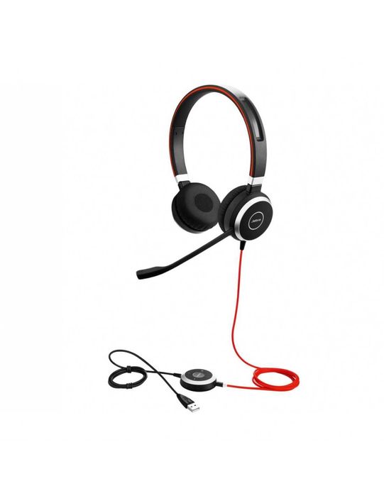 Jabra Evolve 40 Stereo + Placă de sunet Jabra Evolve 40 Link