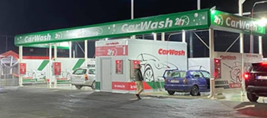 Spalatorie auto self service cu fise, bancnote, automatizari