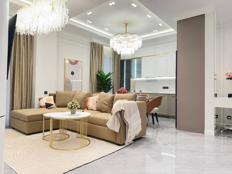 Ташкент сити 2 комнт т Гарденс Шикарная квартира в новостройке