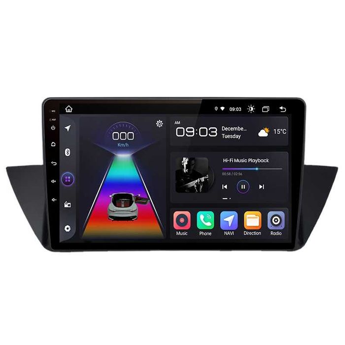 Navigatie Android Dedicata BMW X1 E84 2010-2015,  Ecran 10 inch, 2/4/6GB RAM - 32/64/128 GB, 8Core