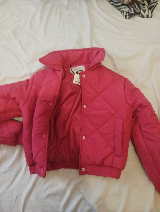 Пролетно/Есенно яке размер 34 цикламено