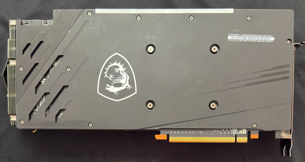 ТОП състояние Видео карта MSI RX 6800 GAMING X TRIO 16G GDDR6 (пълен комплект)