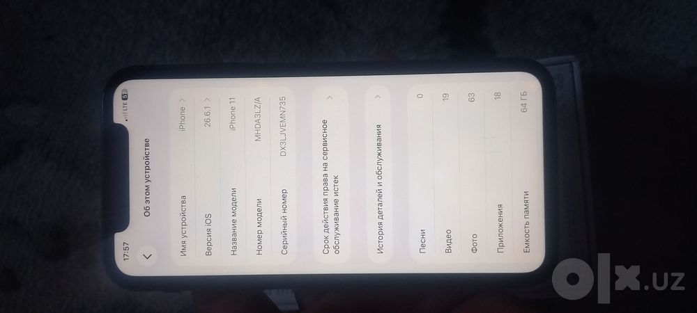 Iphone 11 64 gb feys yo