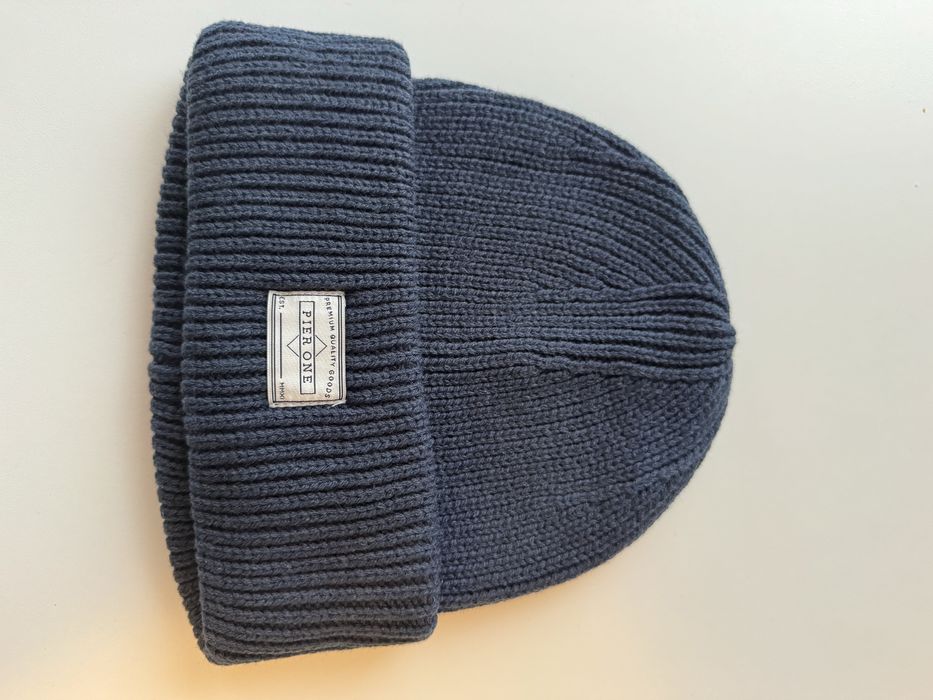 Caciula Pier One - neagra, albastra - Fes nou nepurtat