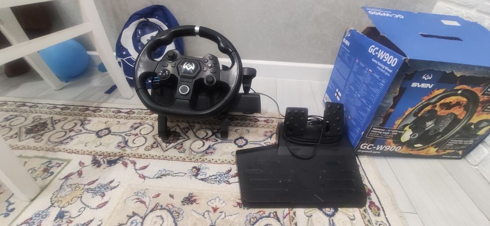Игровой руль Sven GC-W900