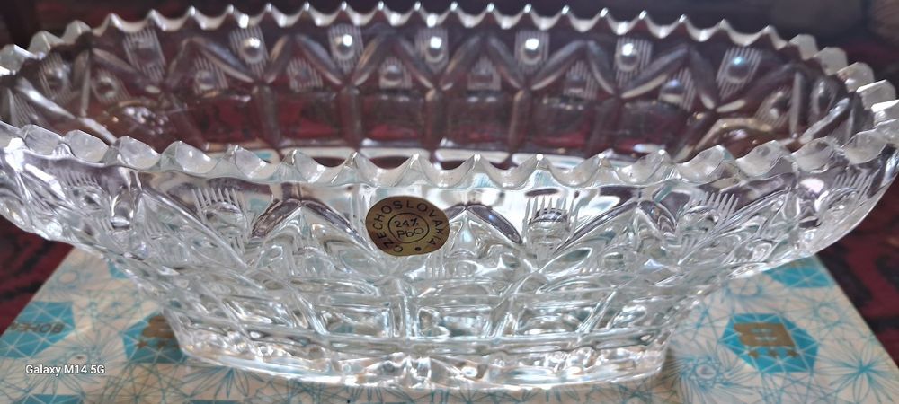 Хрусталь  новый оригинал Богемия Чехия