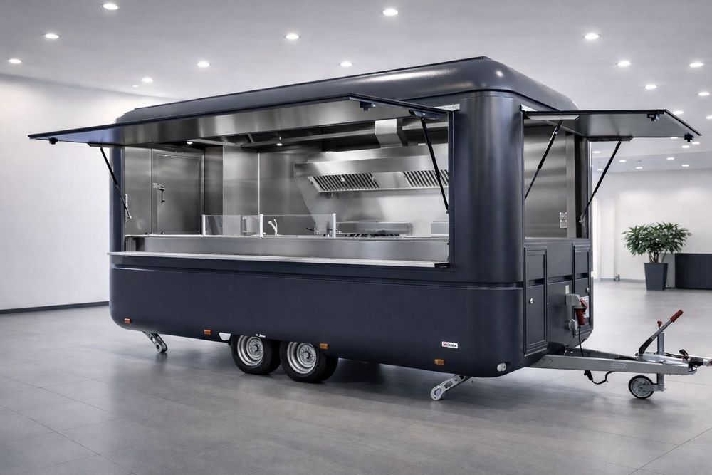 Rulote Comerciale Premium – Design Modern Si Echipare Profesională, Finantare Leasing