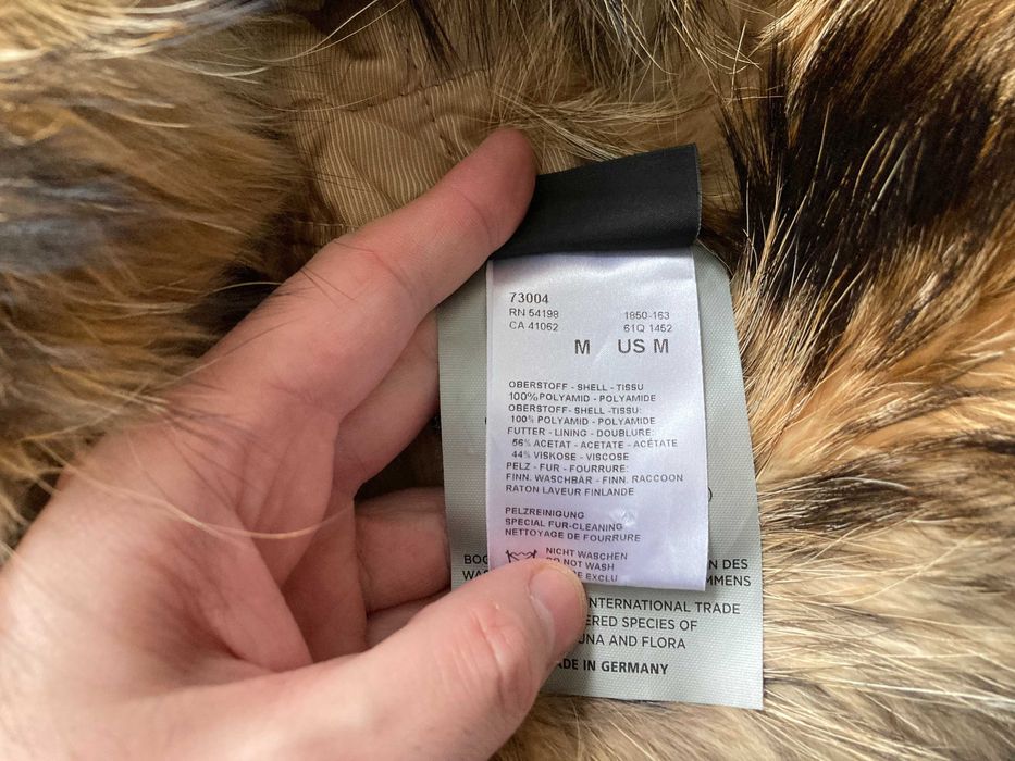 BOGNER Fur Hat Trapper Racoon дамска шапка ушанка естествен косъм енот