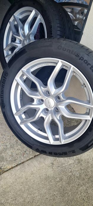 SET 4 JANTE 8Jx18H2 ET45 echipate cu sensori SCHRADER