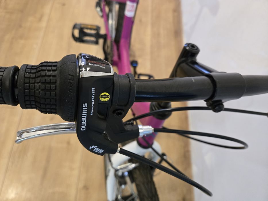 Bicicleta Copii NEUZER CINDY REVO - 20'' - 6s.- MagentaMatt/Alb