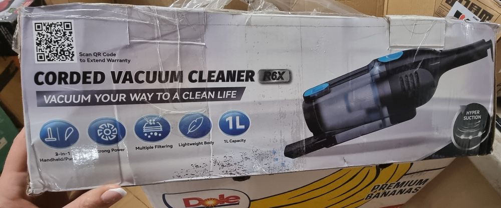 Компактна прахосмукачка 600w