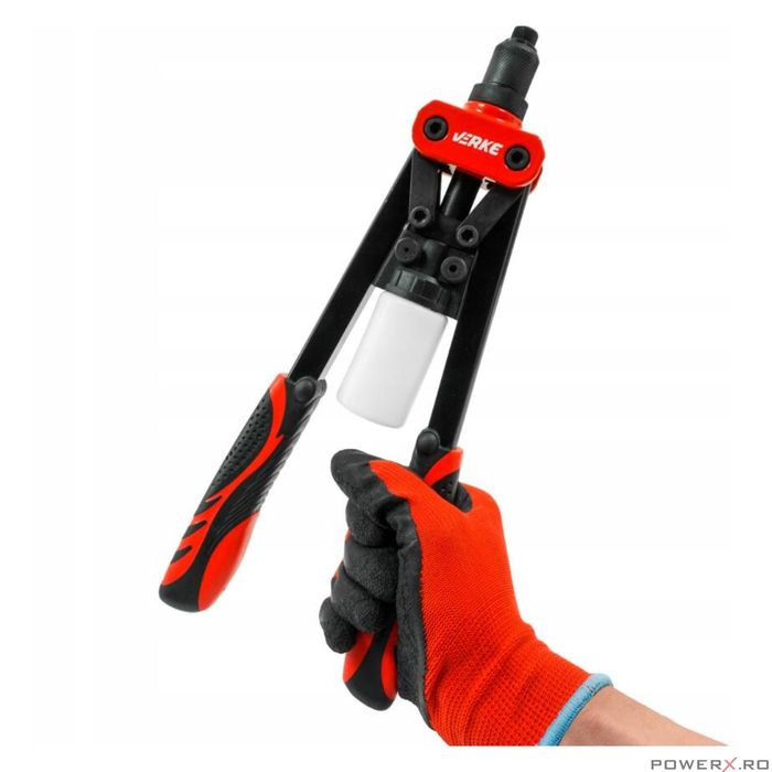 Cleste manual pentru nituit 32cm, 3,2 mm, 4,0 mm, 4,8 mm, Verke