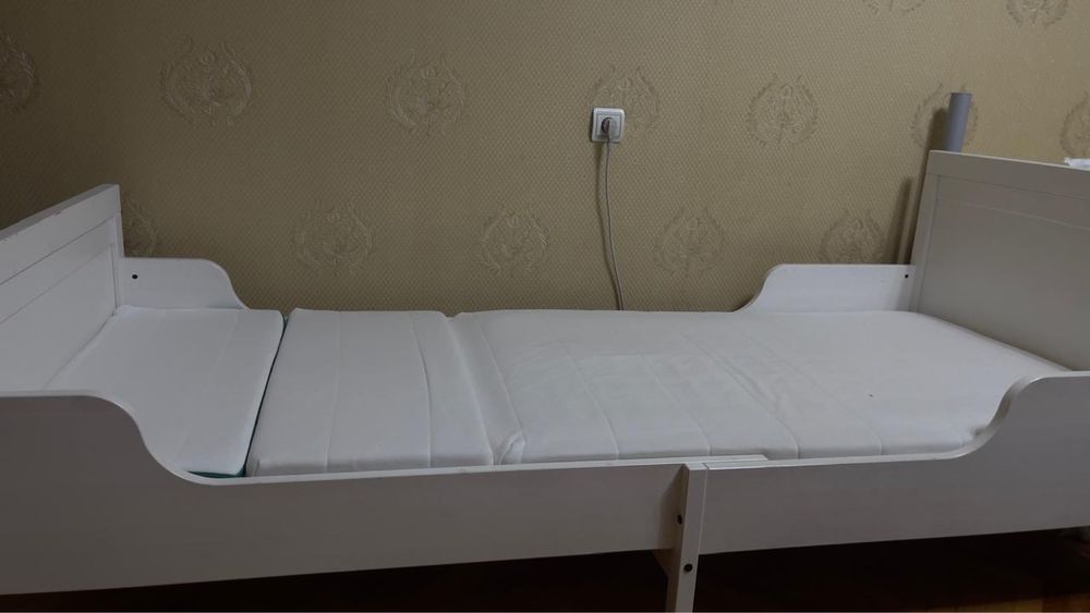 Кровать ikea длинна 2м, ширина 1м