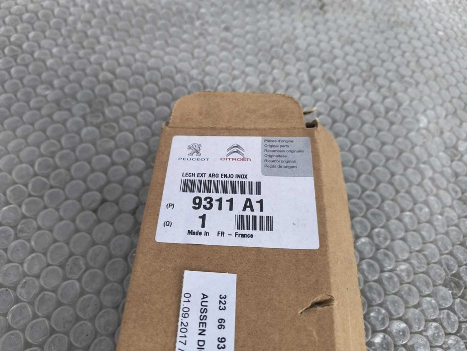 Cheder / Garnitură Geam Ușă Spate Stânga Citroen C5 III (X7) 2008-2017 Cod OEM 9311A1 (1C4)