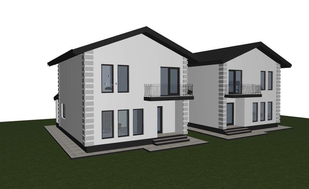 Vând casa tip duplex