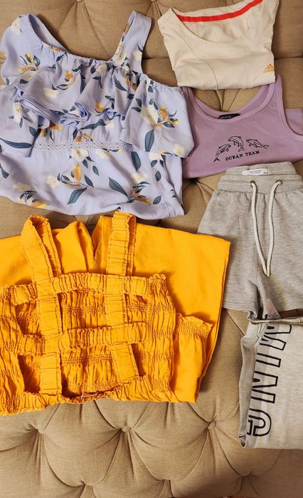 Lot haine pentru fete/11-12 ani , 146-152 cm: Zara ,Reserved, Adidas