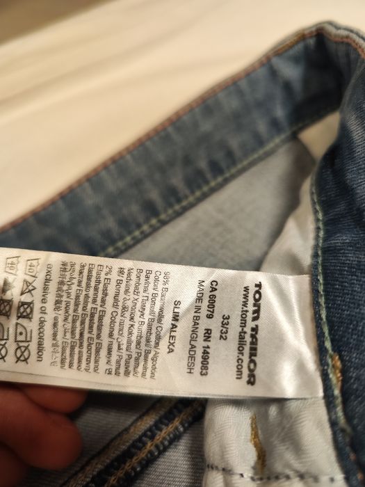 Дамски дънки Tom Tailor 33/32 нови