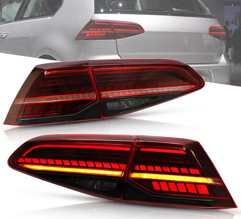 Tунин LED стопове с данамичен мигач VW GOLF7 2013-17