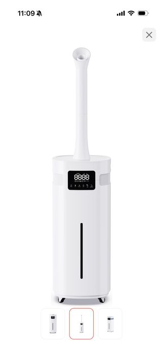 Увлажнитель мощный бесшумный 20л