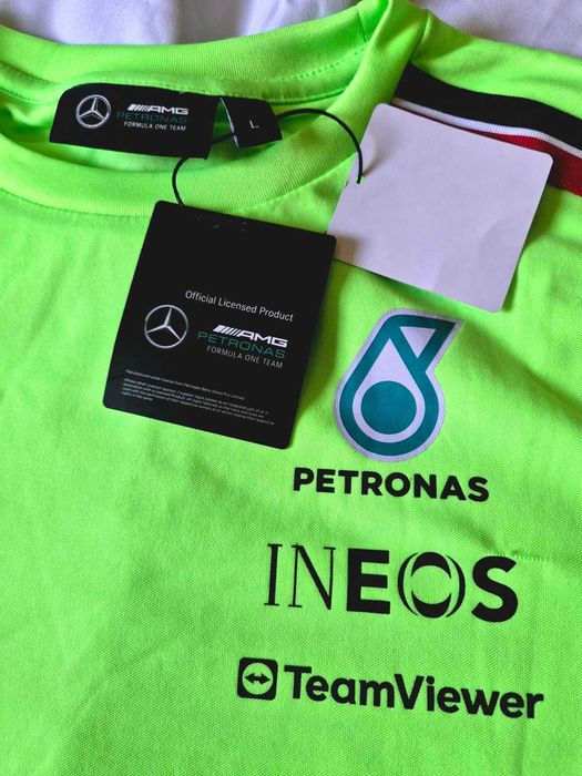 Mercedes AMG Petronas F1 тениска L – Оригинал