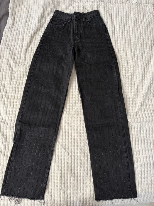 Дънки Zara с камъни