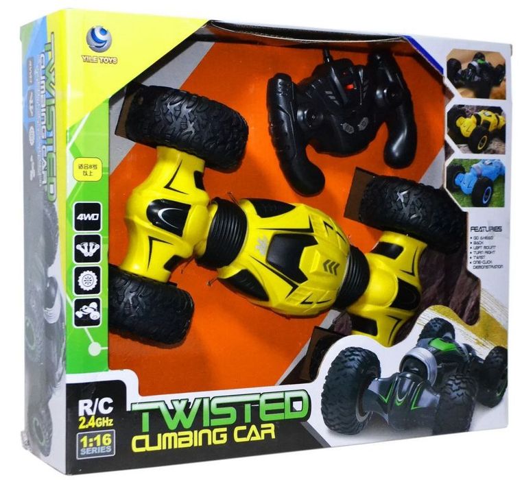 Перевёртыш радиоуправляемый вездеход трюковая машинка трансформер пулт