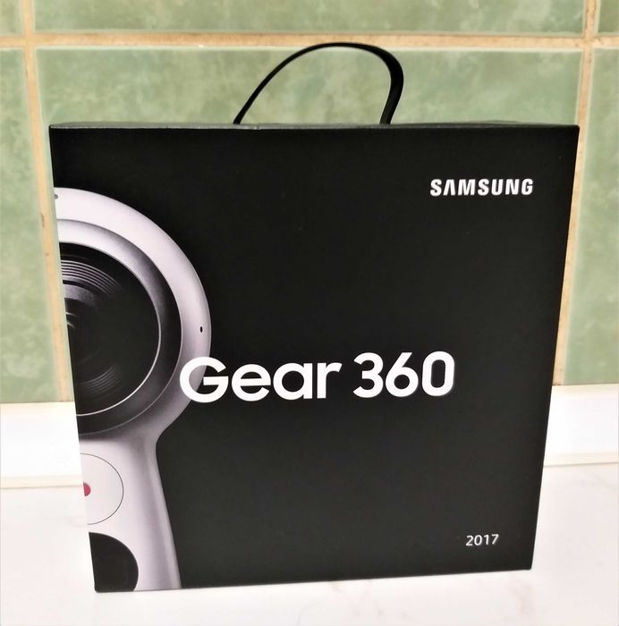Camera foto/video 4K Samsung Gear 360 ed. 2017 Wi-Fi alb(noua-sigilata
