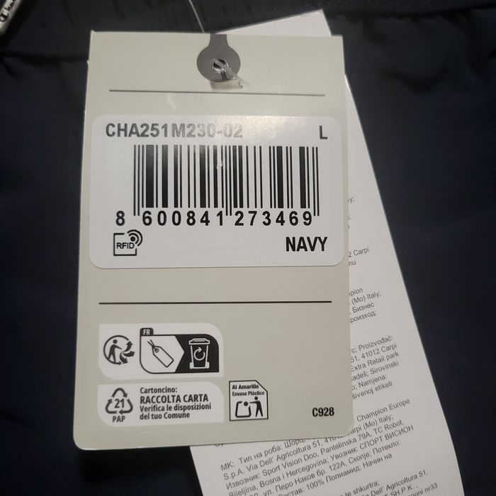 Pantaloni scurți pentru înot Champion, mărime L, noi,cu etichetă