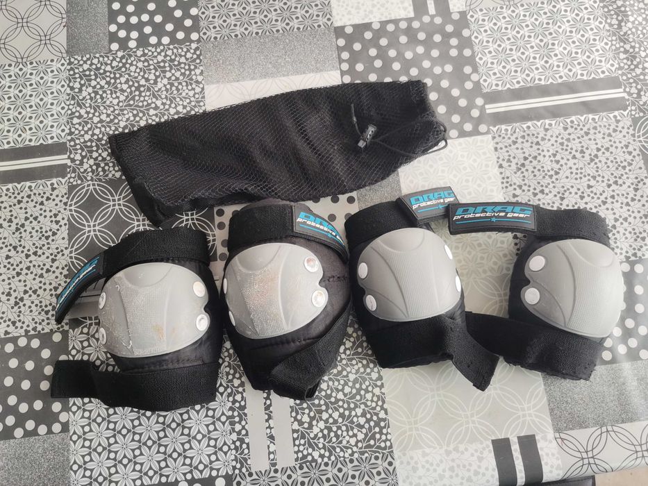 Ролери 35-38 размер, каска и протектори.