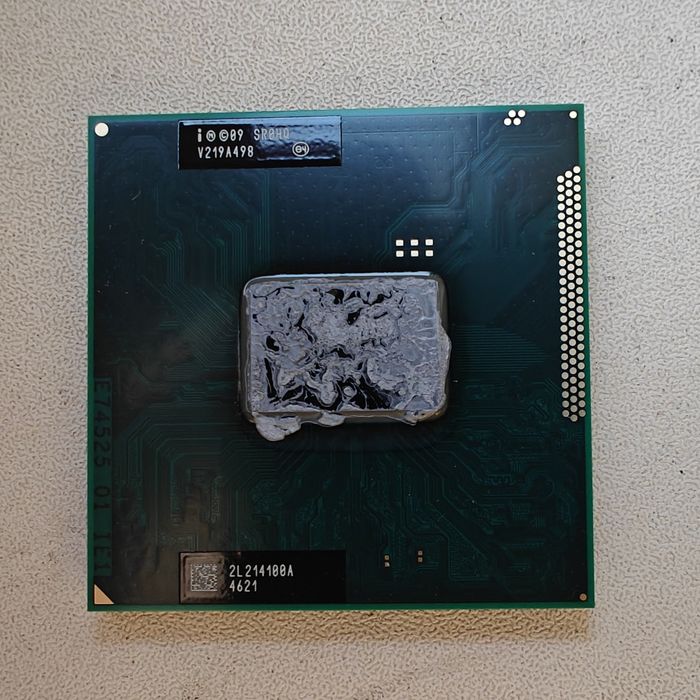 Ноутбучный процессор Intel Celeron Dual Core B820