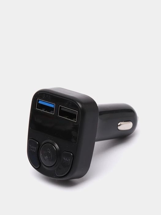 Modulator Auto + Car Kit Telefon + Incarcator cu 2 Iesiri Usb