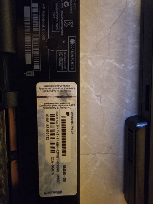 Hp Elitebook 8560p cu alimentare originala
