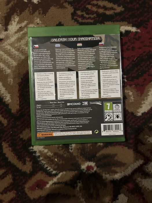 Minecraft за xbox one