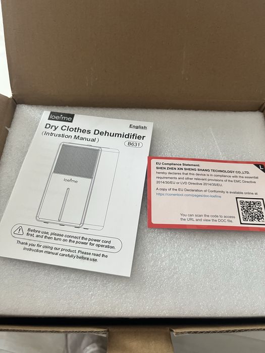 Dezumidificator si Purificator nou