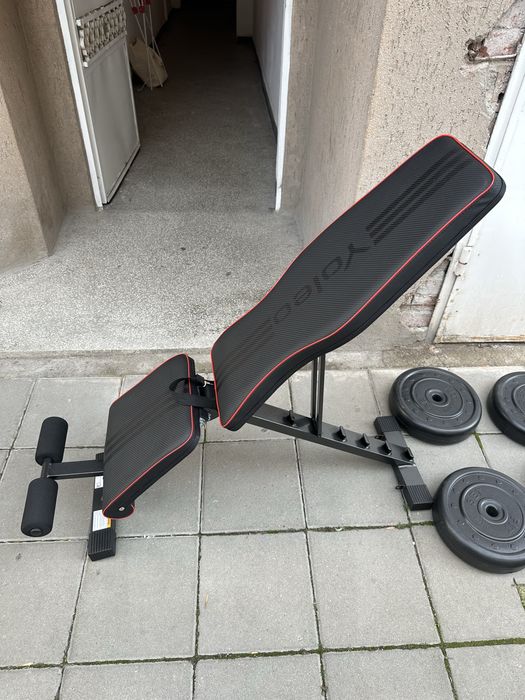 Тежести за тренировка + лежанка