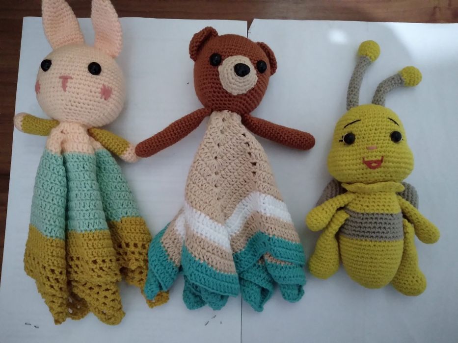 Papusi handmade din bumbac