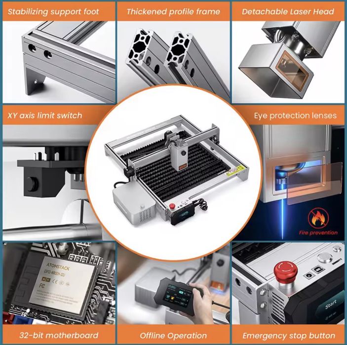 Atomstack X30 Pro 160W Laser CNC